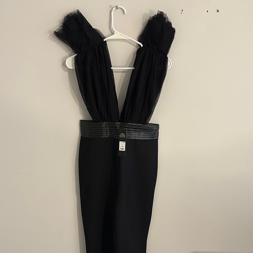 Editorial Bandage Jumpsuit